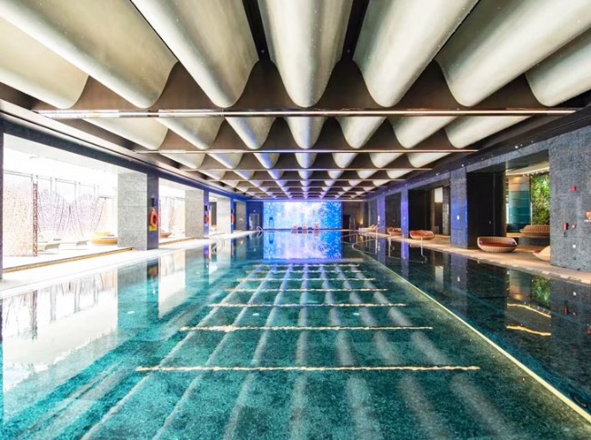 南昌网站建设西安W酒店泳池